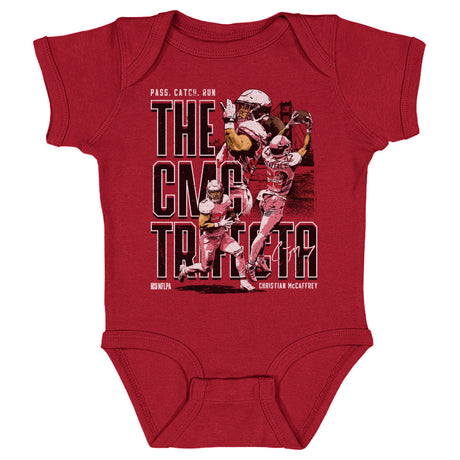 Christian McCaffrey Kids Baby Onesie | 500 LEVEL