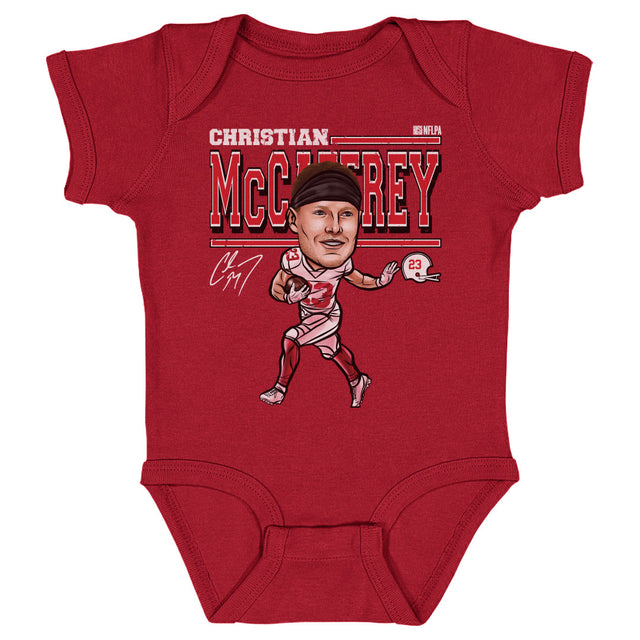Christian McCaffrey Kids Baby Onesie | 500 LEVEL