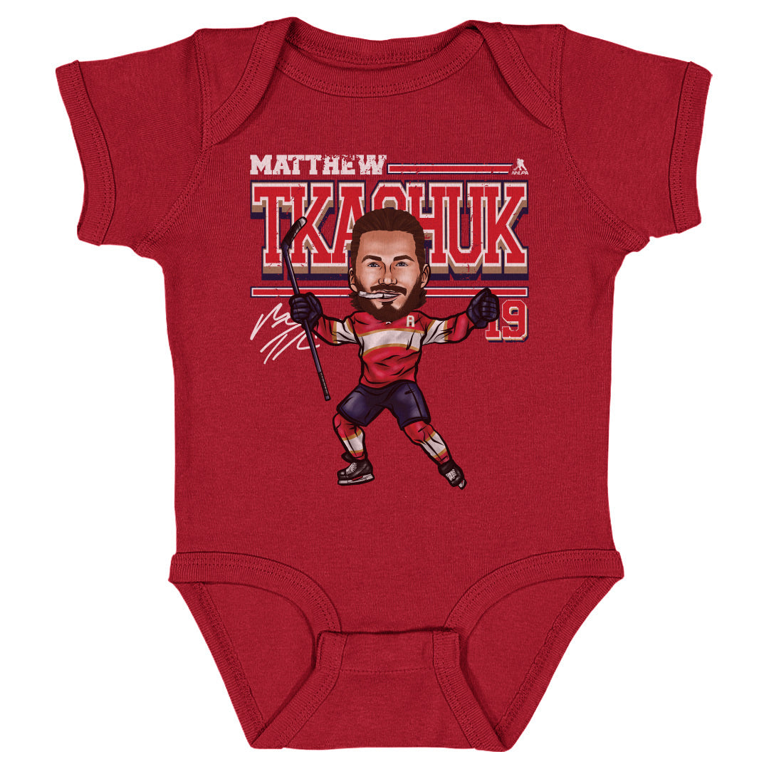 Matthew Tkachuk Kids Baby Onesie | 500 LEVEL