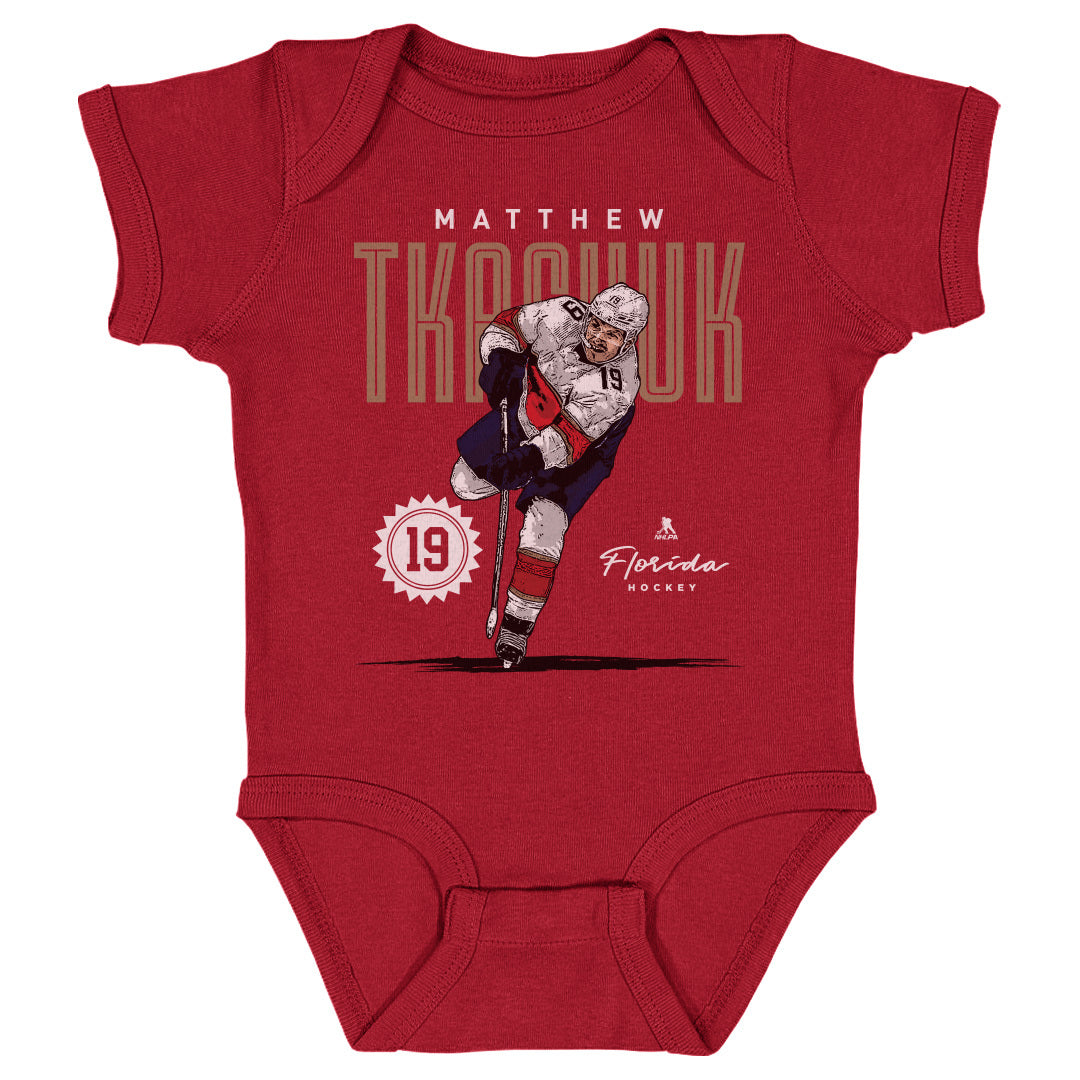 Matthew Tkachuk Kids Baby Onesie | 500 LEVEL