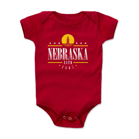 Nebraska Kids Baby Onesie | 500 LEVEL