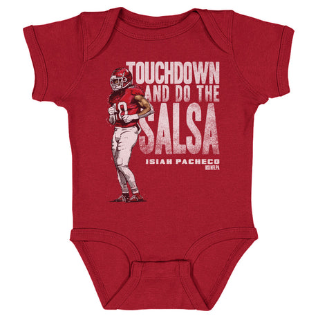 Isiah Pacheco Kids Baby Onesie | 500 LEVEL