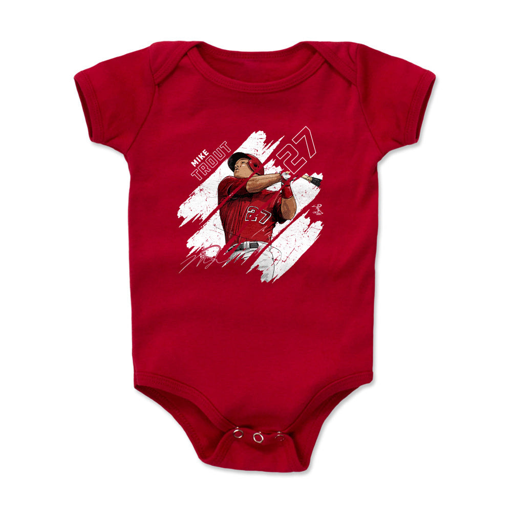 Mike Trout Kids Baby Onesie | 500 LEVEL