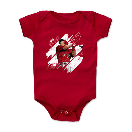 Mike Trout Kids Baby Onesie | 500 LEVEL
