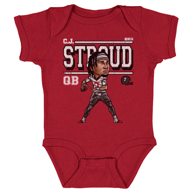 C.J. Stroud Kids Baby Onesie | 500 LEVEL