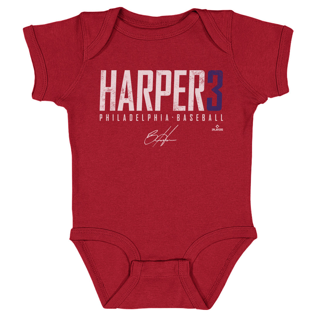 500 LEVEL Bryce Harper Kids Hoodie – Officially Licensed MLBPA, Cotton-Poly Blend, Youth Sizes