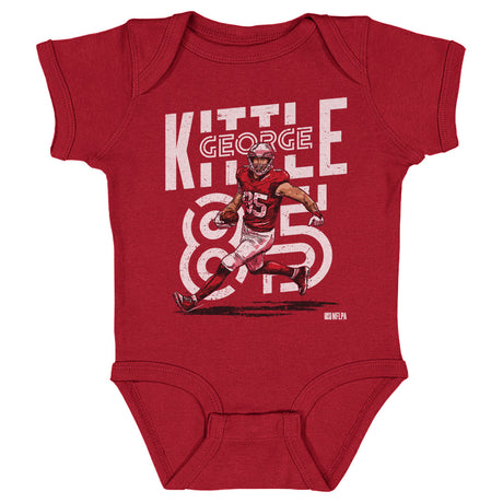 George Kittle Kids Baby Onesie | 500 LEVEL