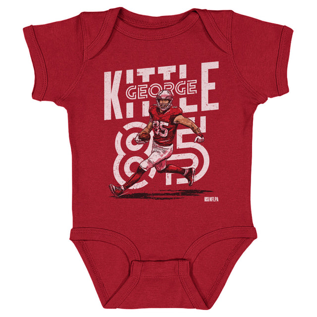 George Kittle Kids Baby Onesie | 500 LEVEL