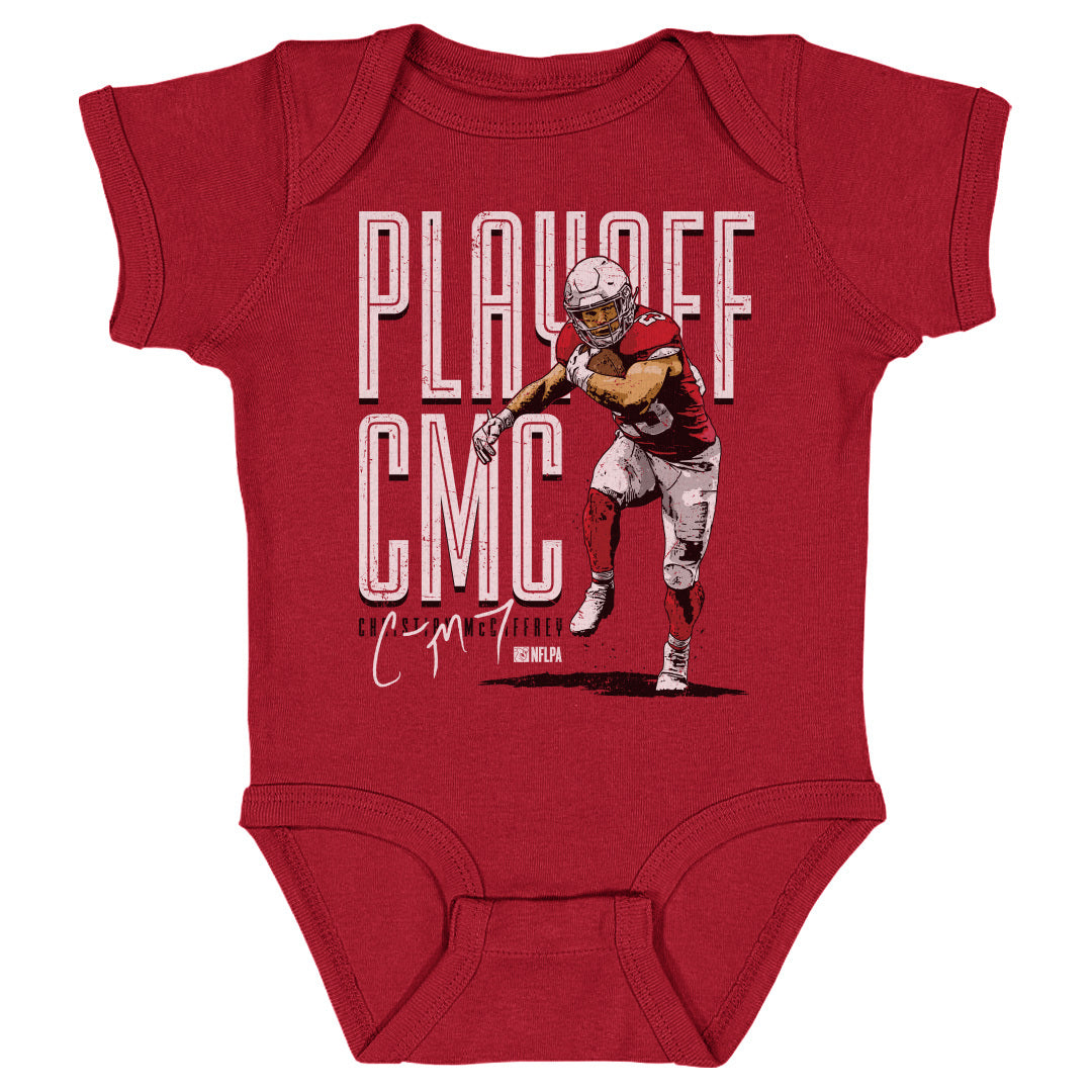 Christian McCaffrey Kids Baby Onesie | 500 LEVEL