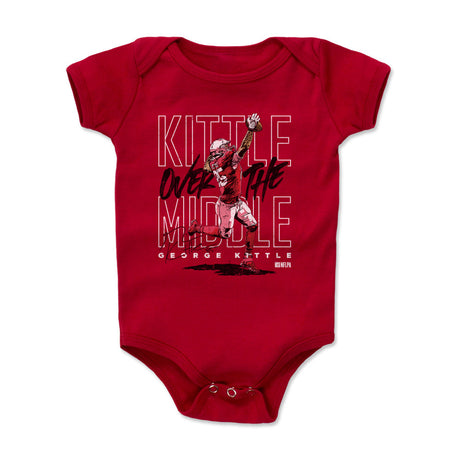 George Kittle Kids Baby Onesie | 500 LEVEL