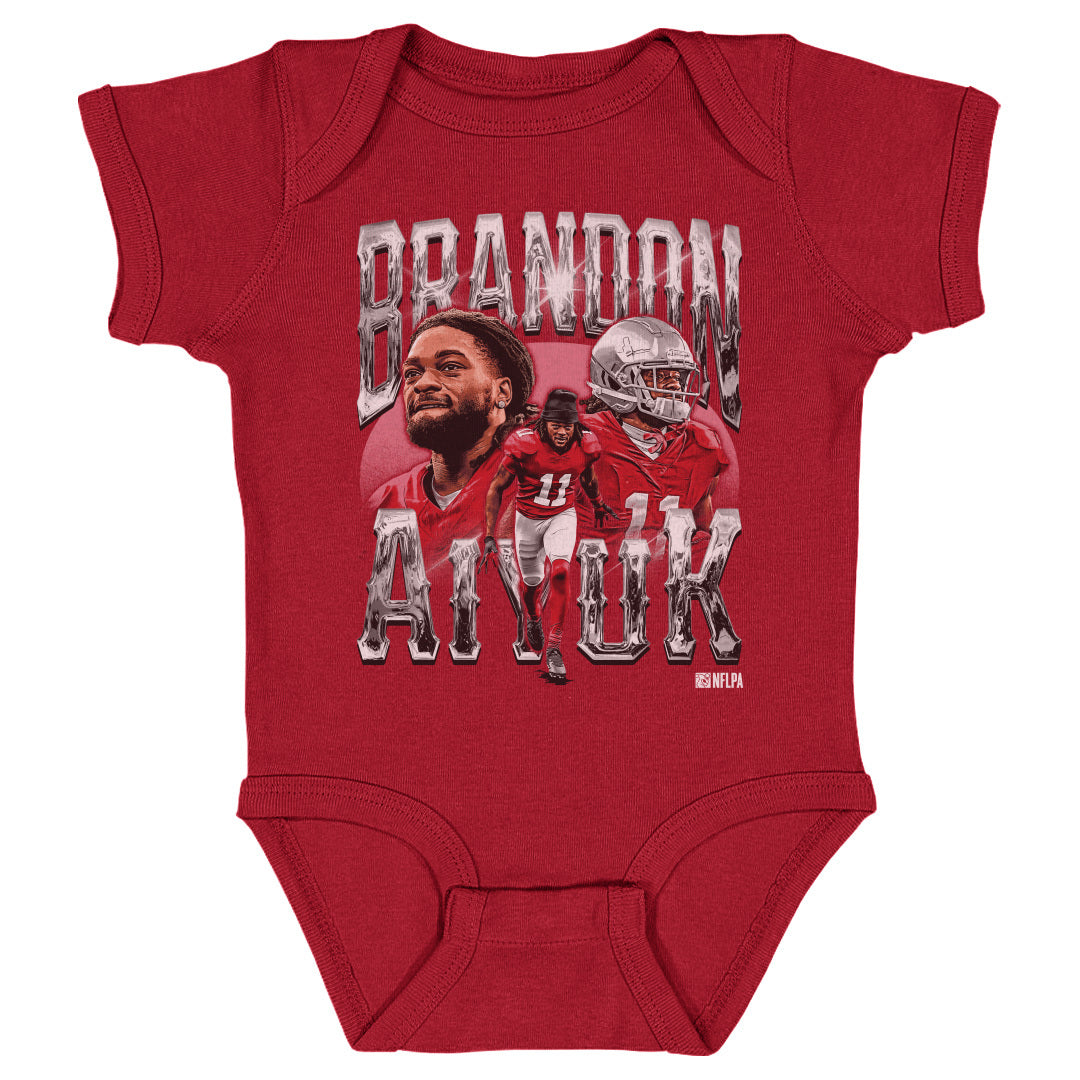 Brandon Aiyuk Kids Baby Onesie | 500 LEVEL