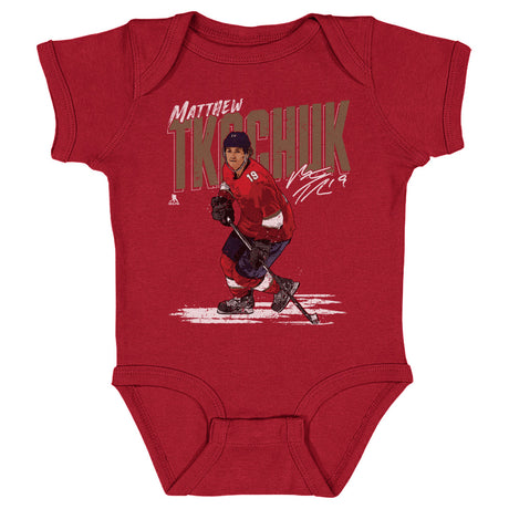 Matthew Tkachuk Kids Baby Onesie | 500 LEVEL