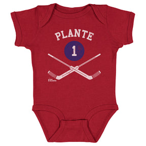 Jacques Plante Kids Baby Onesie | 500 LEVEL