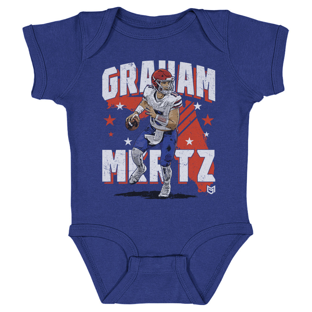 Graham Mertz Kids Baby Onesie | 500 LEVEL
