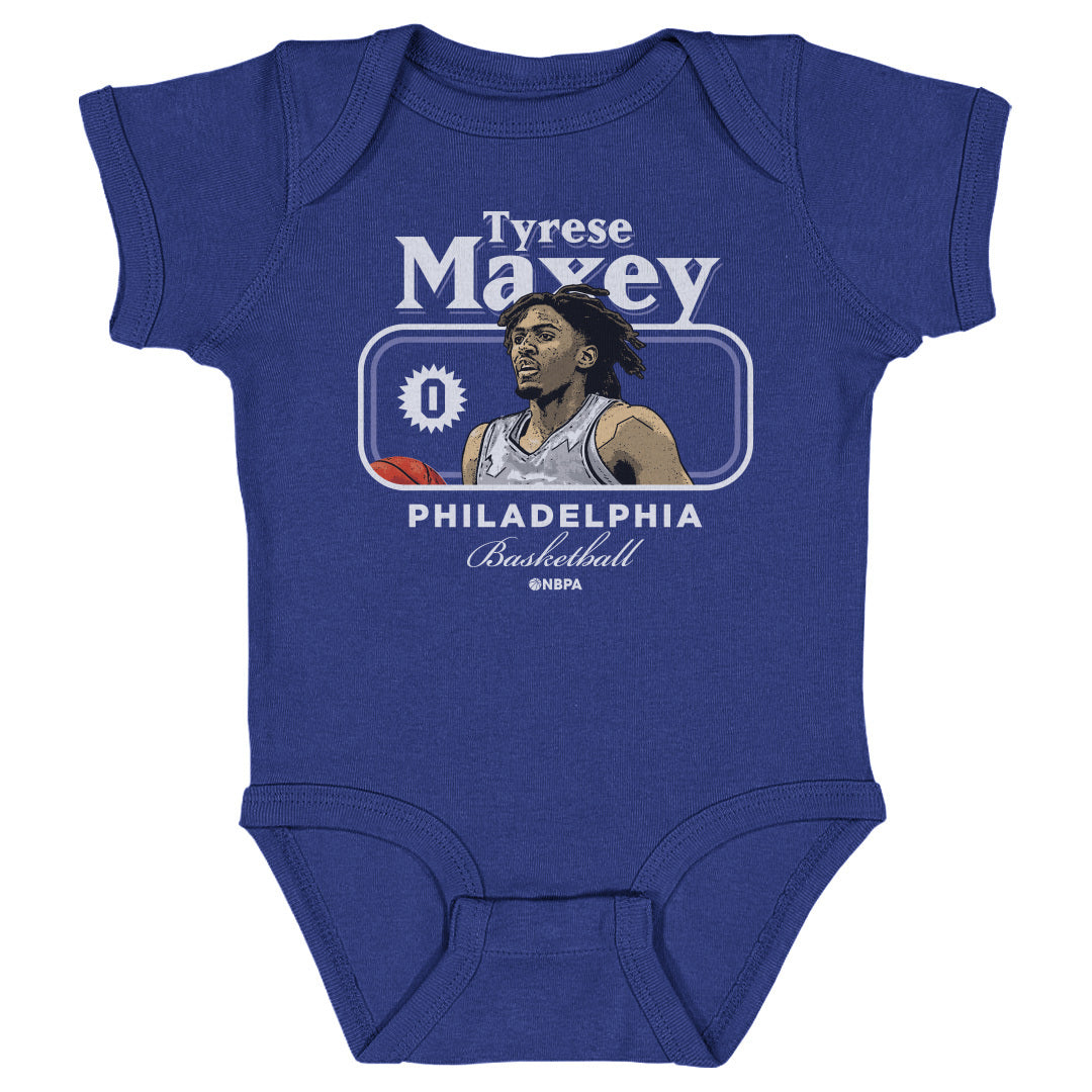 Tyrese Maxey Kids Baby Onesie | 500 LEVEL