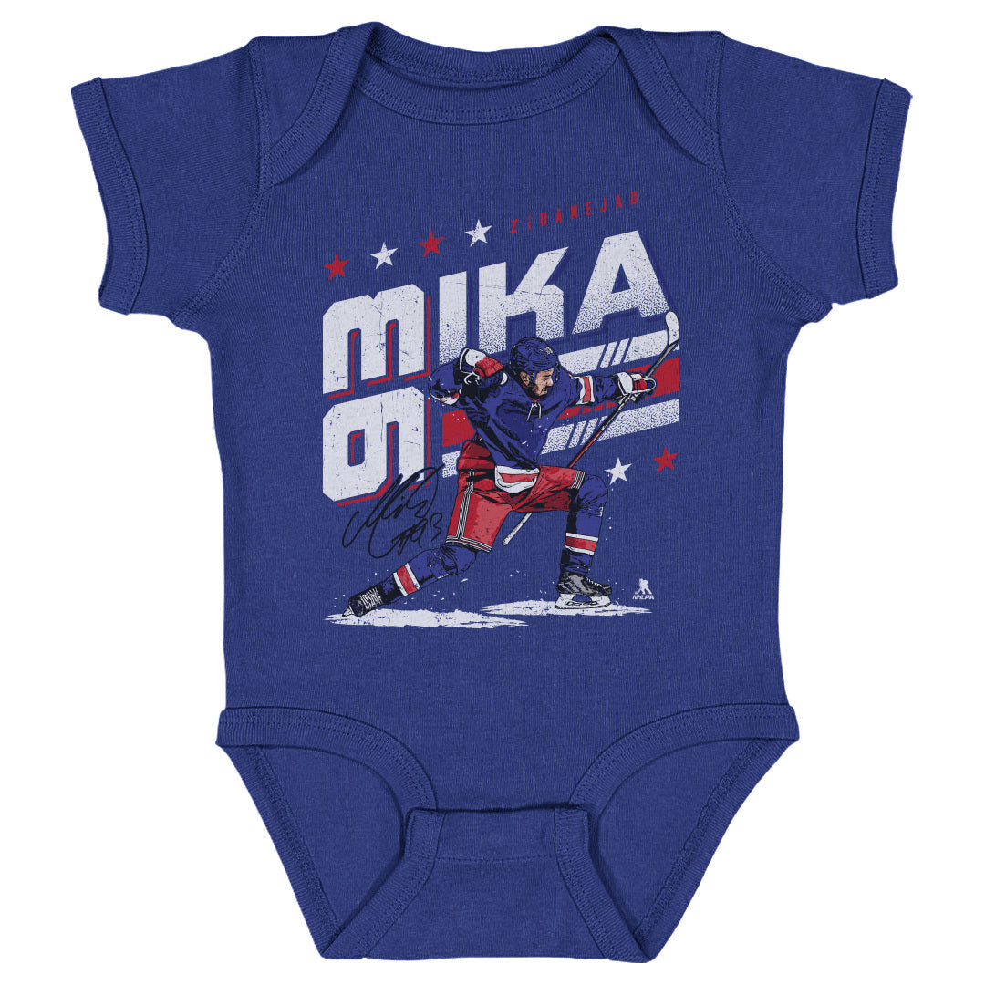 Mika Zibanejad Kids Baby Onesie | 500 LEVEL