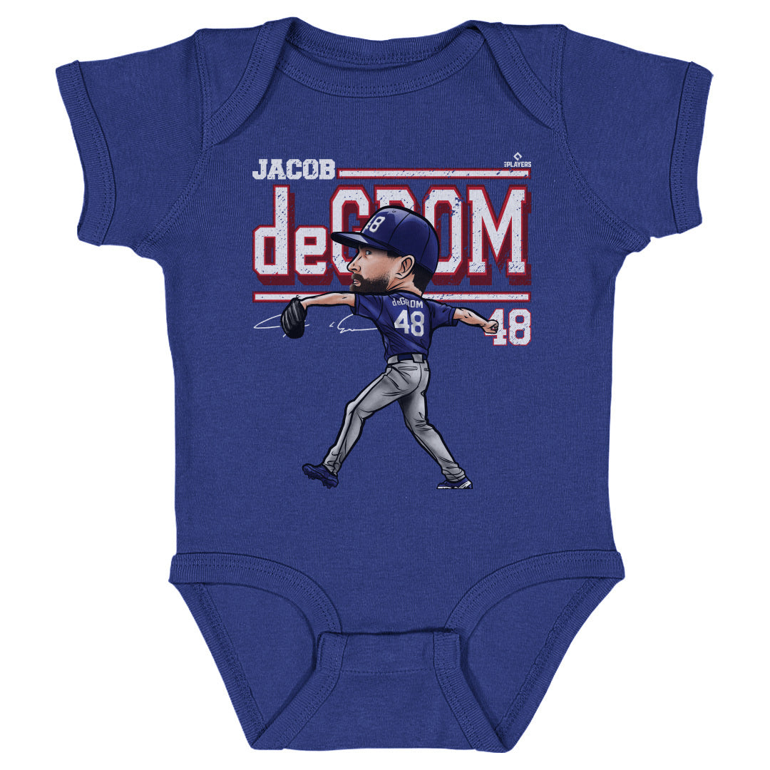 Jacob deGrom Kids Baby Onesie | 500 LEVEL