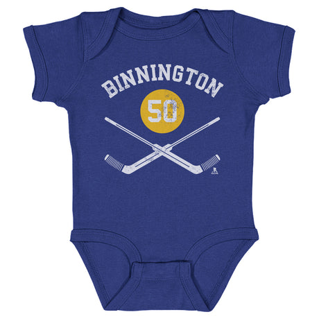Jordan Binnington Kids Baby Onesie | 500 LEVEL