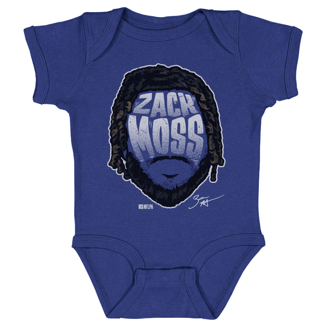 Zack Moss Kids Baby Onesie | 500 LEVEL
