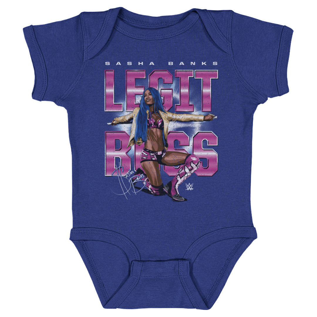 Sasha Banks Kids Baby Onesie | 500 LEVEL