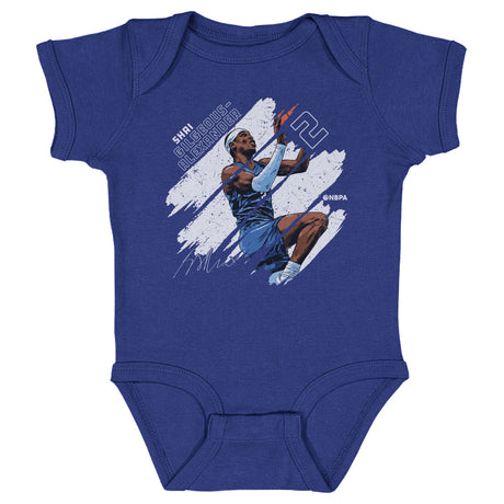 Shai Gilgeous-Alexander Kids Baby Onesie | 500 LEVEL