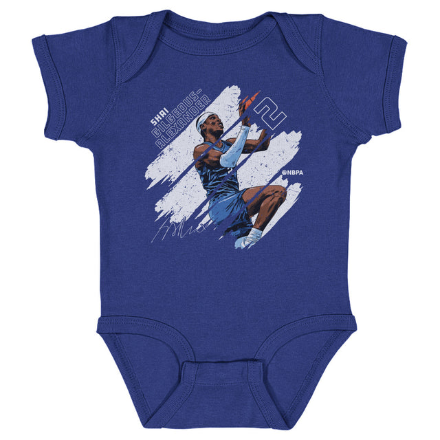 Shai Gilgeous-Alexander Kids Baby Onesie | 500 LEVEL