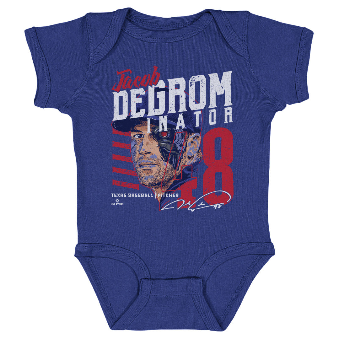 Jacob deGrom Kids Baby Onesie | 500 LEVEL