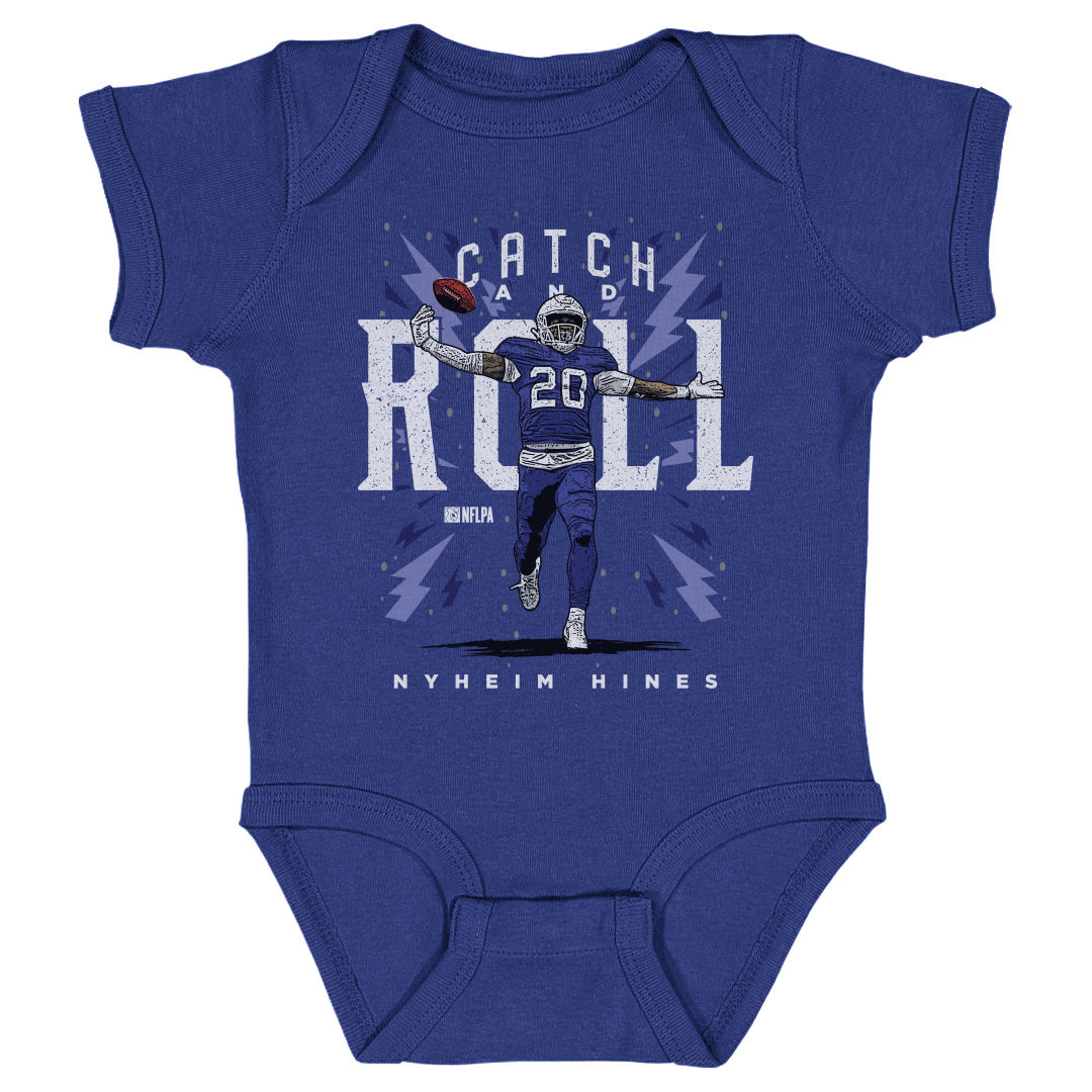Nyheim Hines Kids Baby Onesie | 500 LEVEL