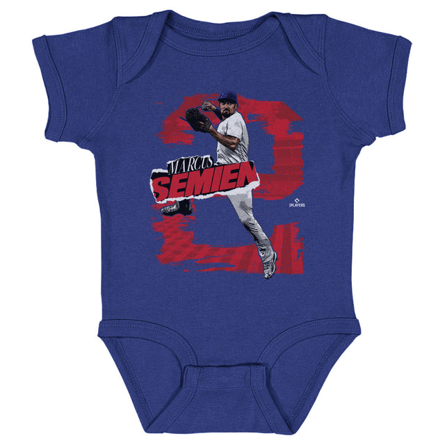 Marcus Semien Kids Baby Onesie | 500 LEVEL