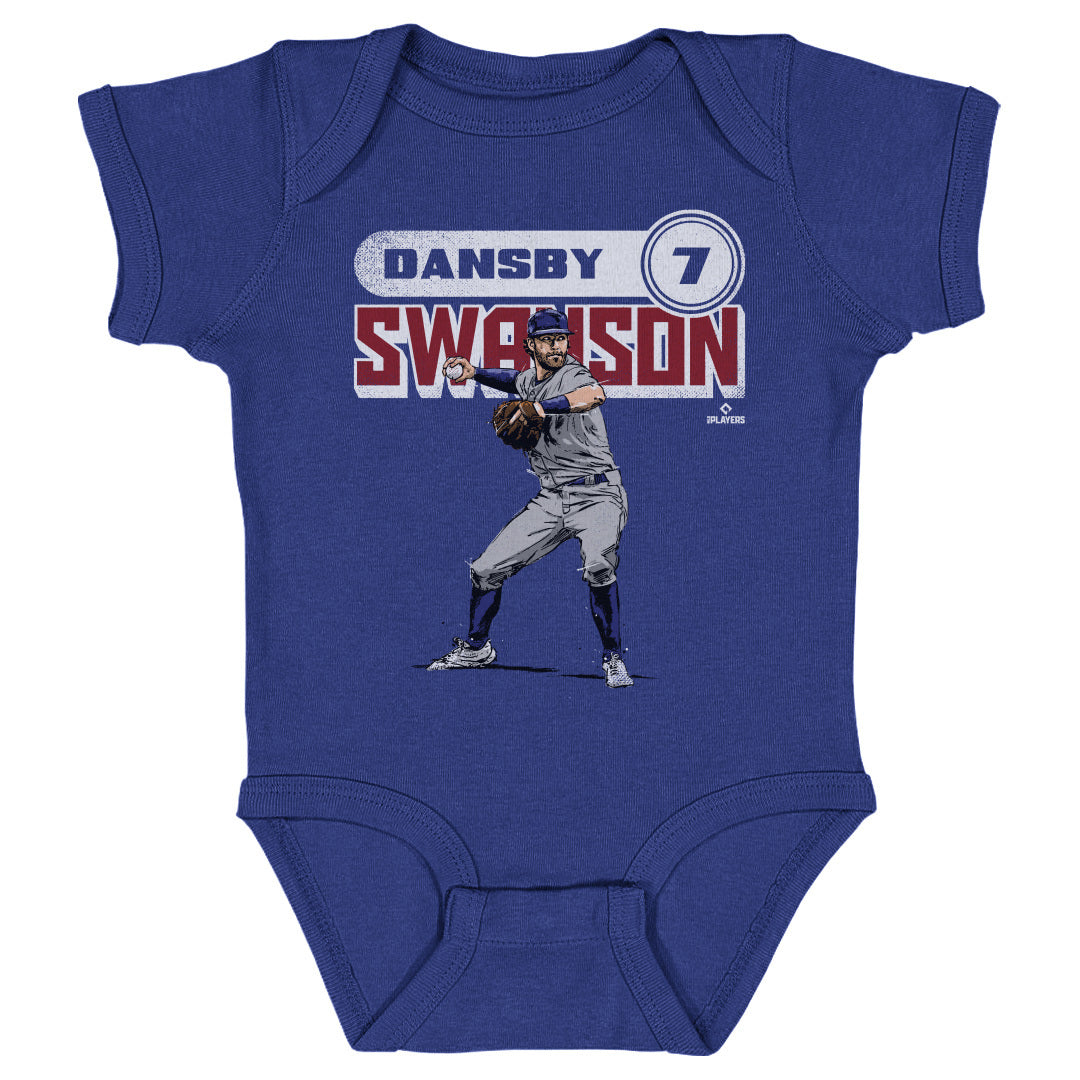 Dansby Swanson Kids Baby Onesie | 500 LEVEL
