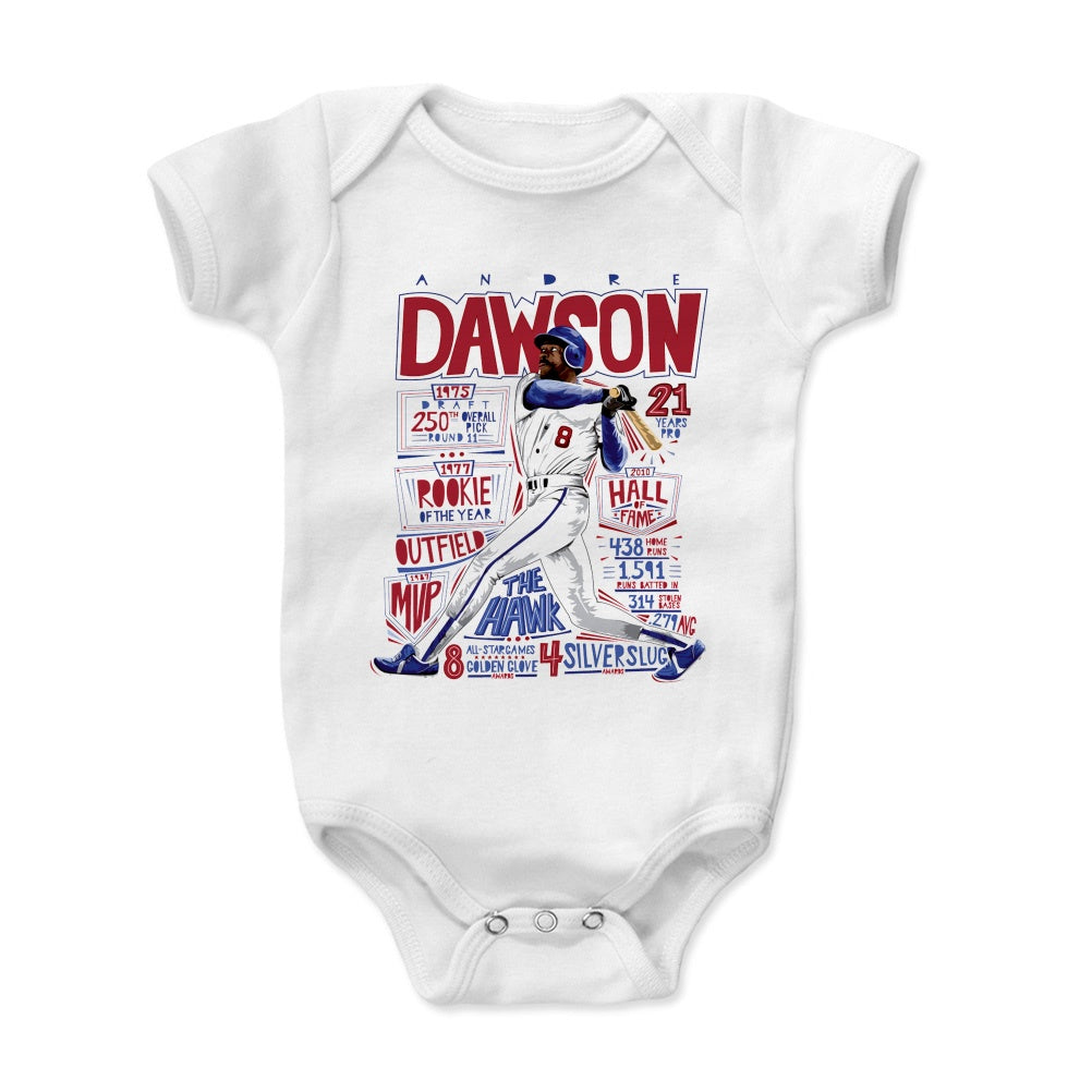 Andre Dawson Kids Baby Onesie | 500 LEVEL