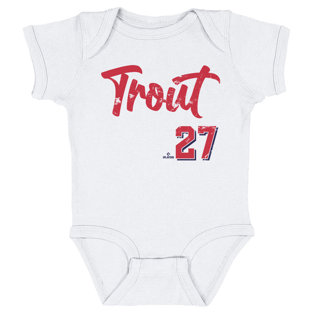 Mike Trout Kids Baby Onesie | 500 LEVEL