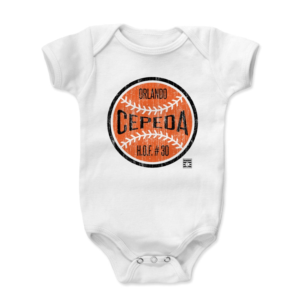 Orlando Cepeda Kids Baby Onesie | 500 LEVEL