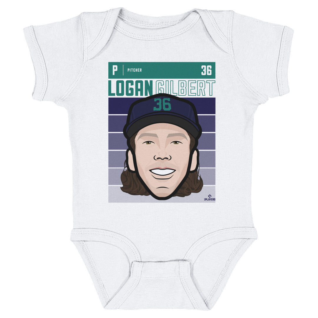 Logan Gilbert Kids Baby Onesie | 500 LEVEL