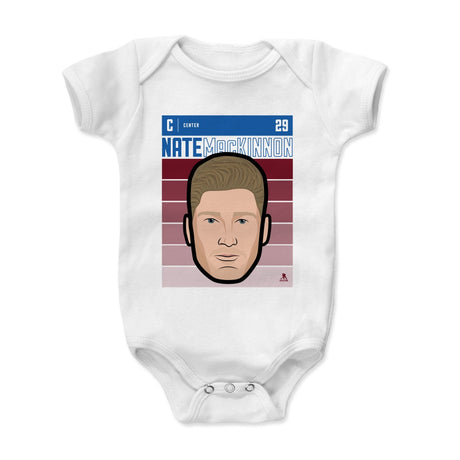 Nathan MacKinnon Kids Baby Onesie | 500 LEVEL