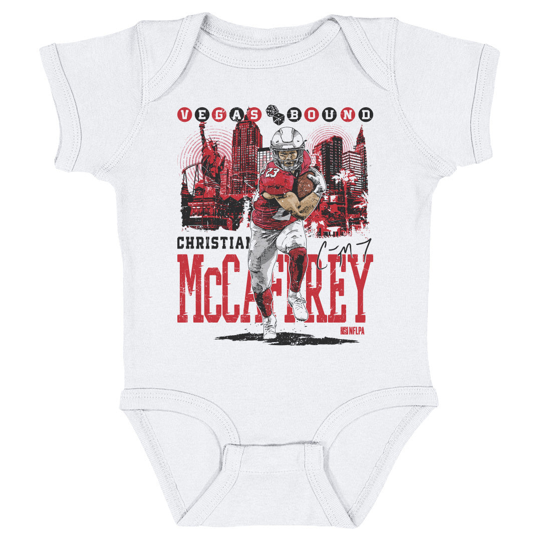 Christian McCaffrey Kids Baby Onesie | 500 LEVEL
