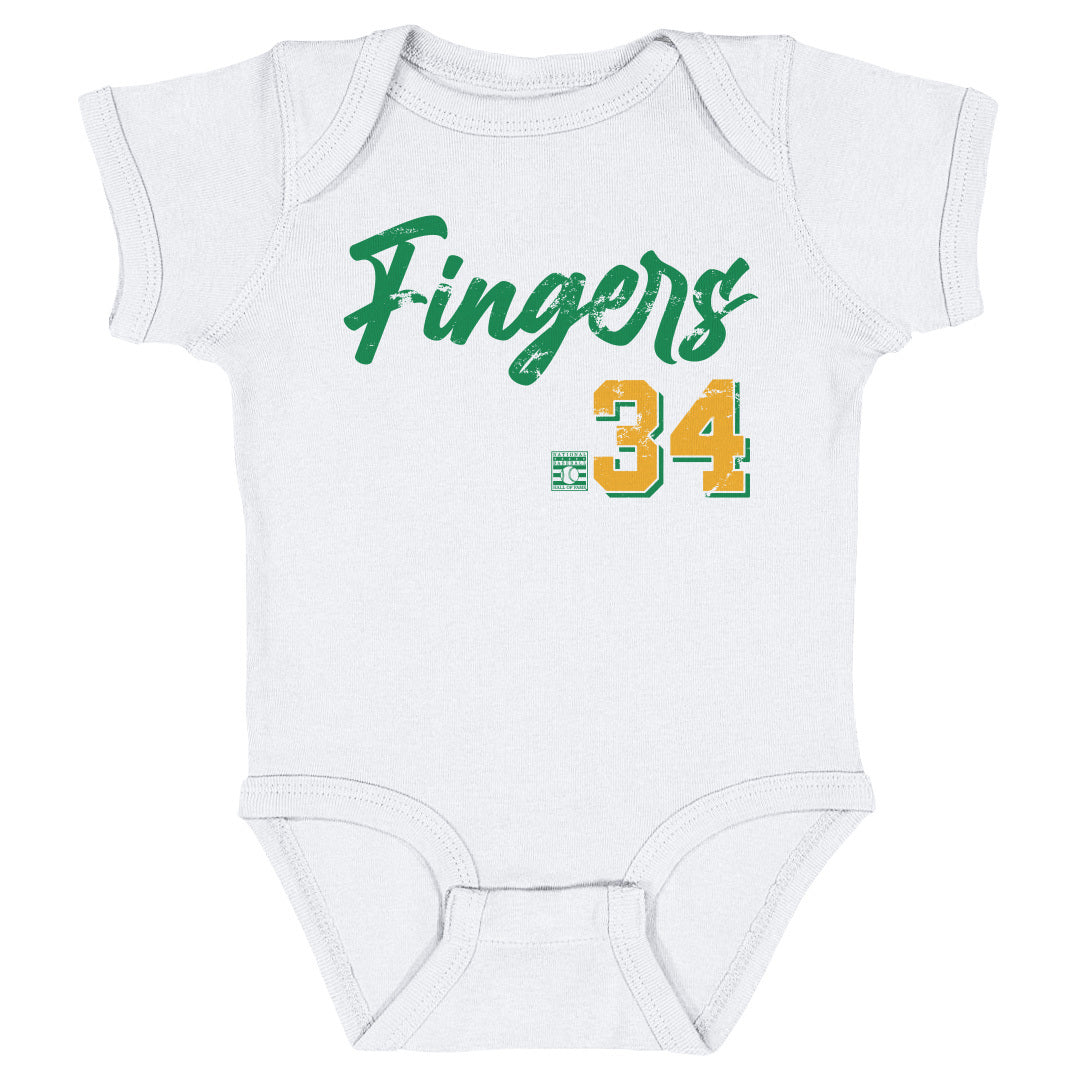 Rollie Fingers Kids Baby Onesie | 500 LEVEL