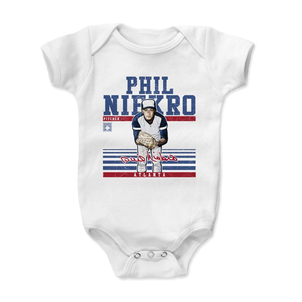 Phil Niekro Kids Baby Onesie | 500 LEVEL