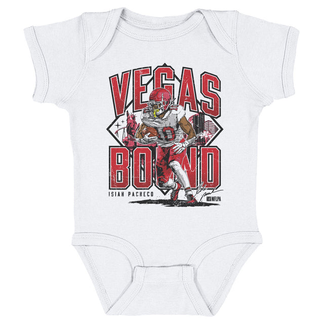 Isiah Pacheco Kids Baby Onesie | 500 LEVEL