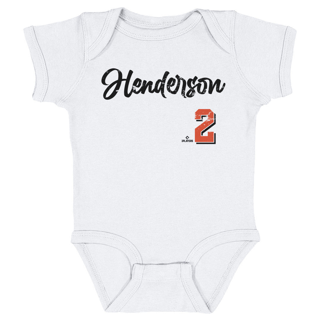 Gunnar Henderson Kids Baby Onesie | 500 LEVEL