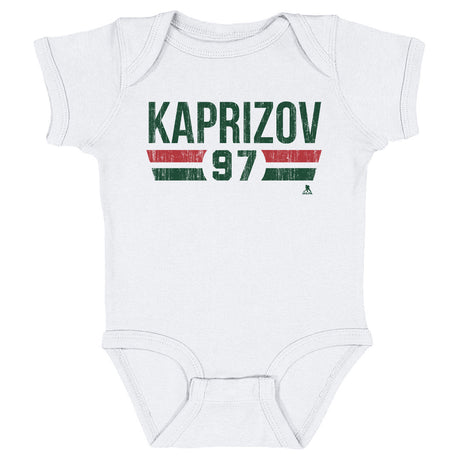 Kirill Kaprizov Kids Baby Onesie | 500 LEVEL