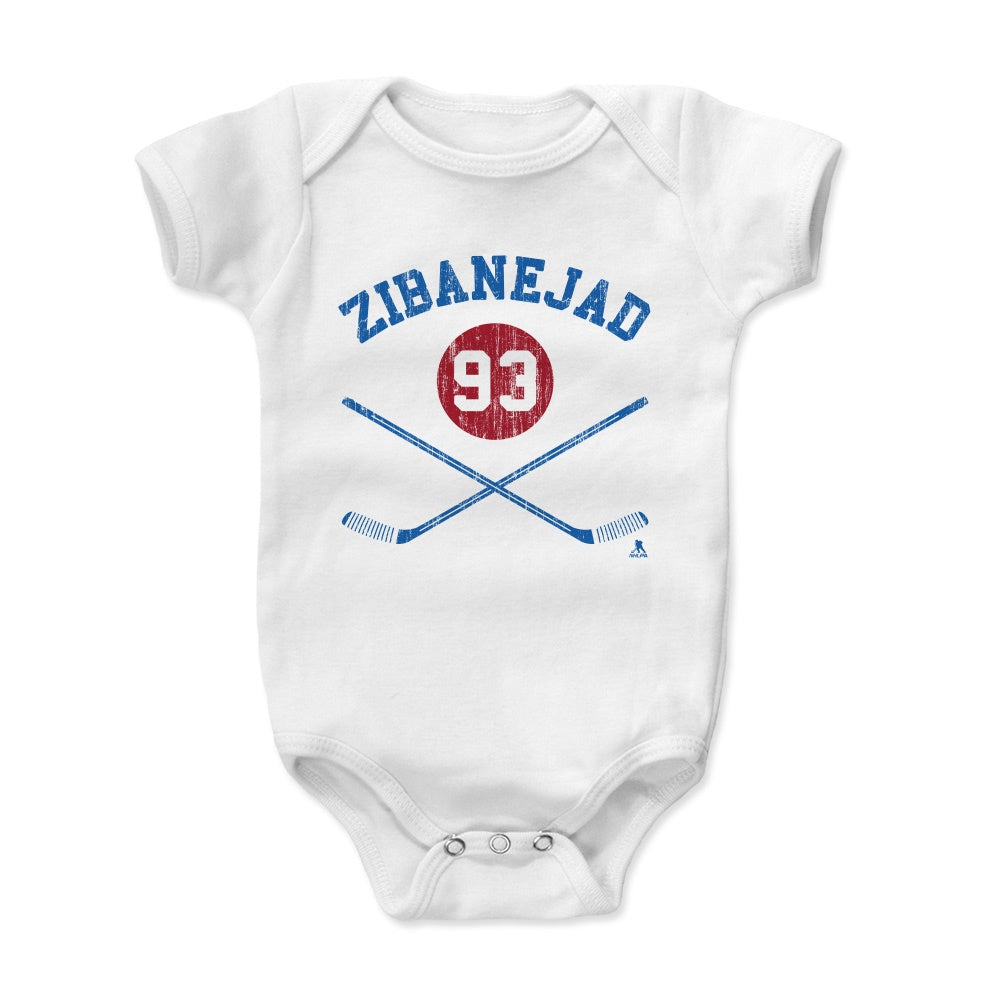 Mika Zibanejad Kids Baby Onesie | 500 LEVEL