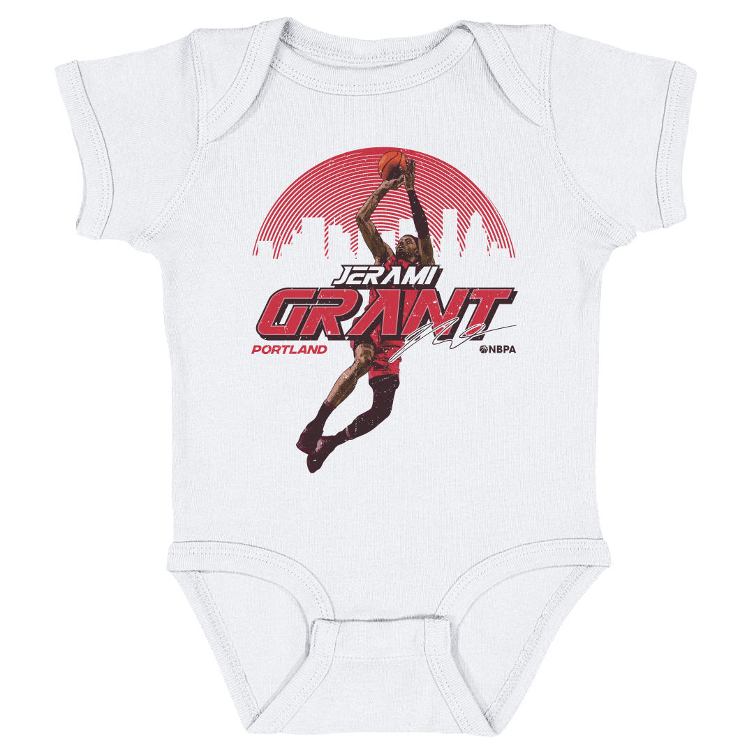 Jerami Grant Baby Clothes | Portland Basketball Kids Baby Onesie