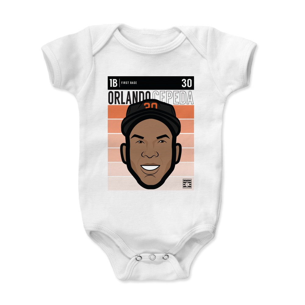 Orlando Cepeda Kids Baby Onesie | 500 LEVEL
