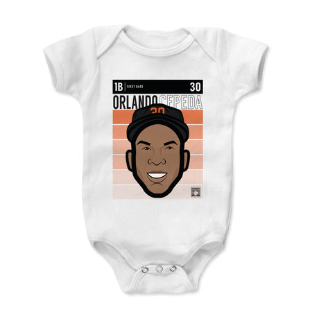 Orlando Cepeda Kids Baby Onesie | 500 LEVEL