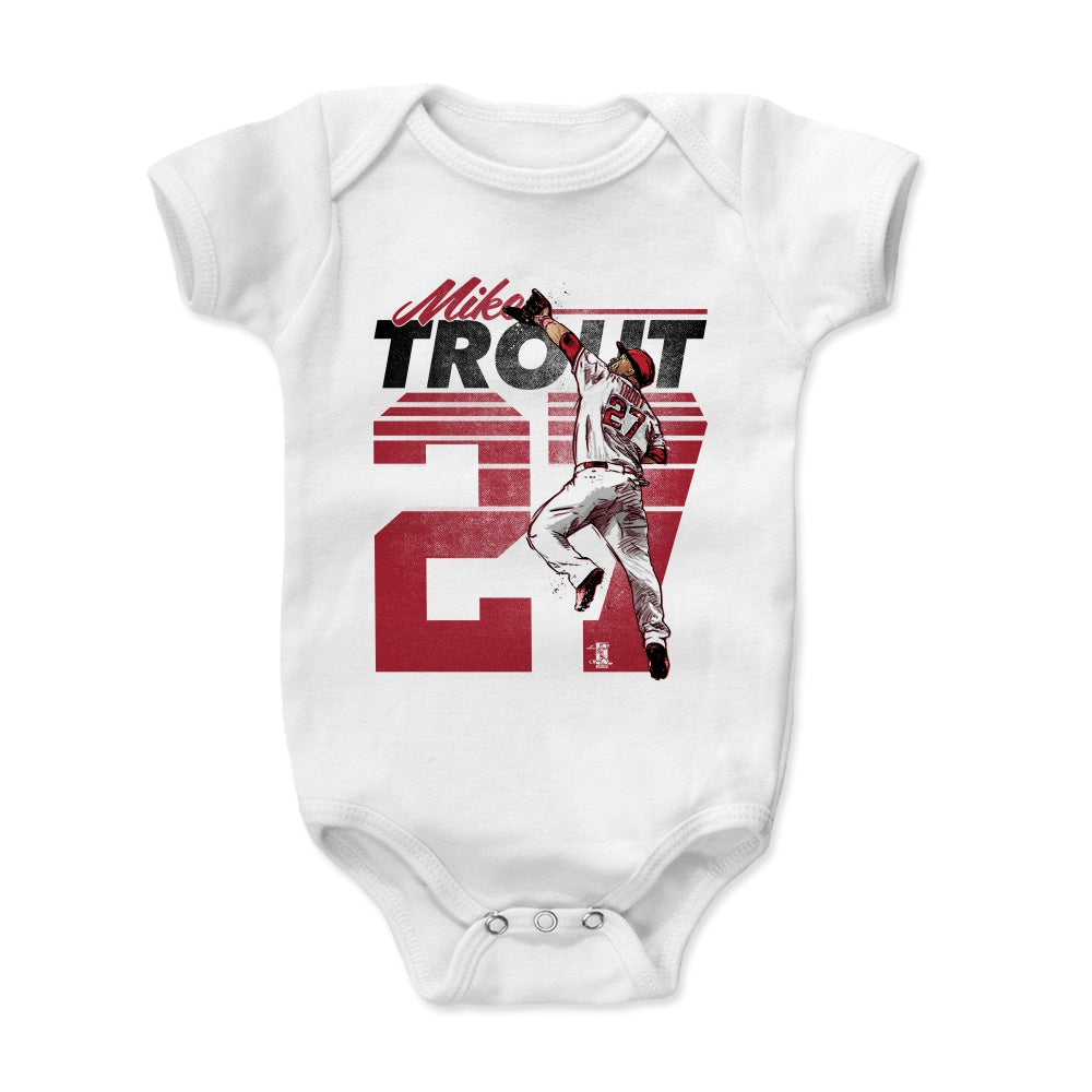 Mike Trout Kids Baby Onesie | 500 LEVEL