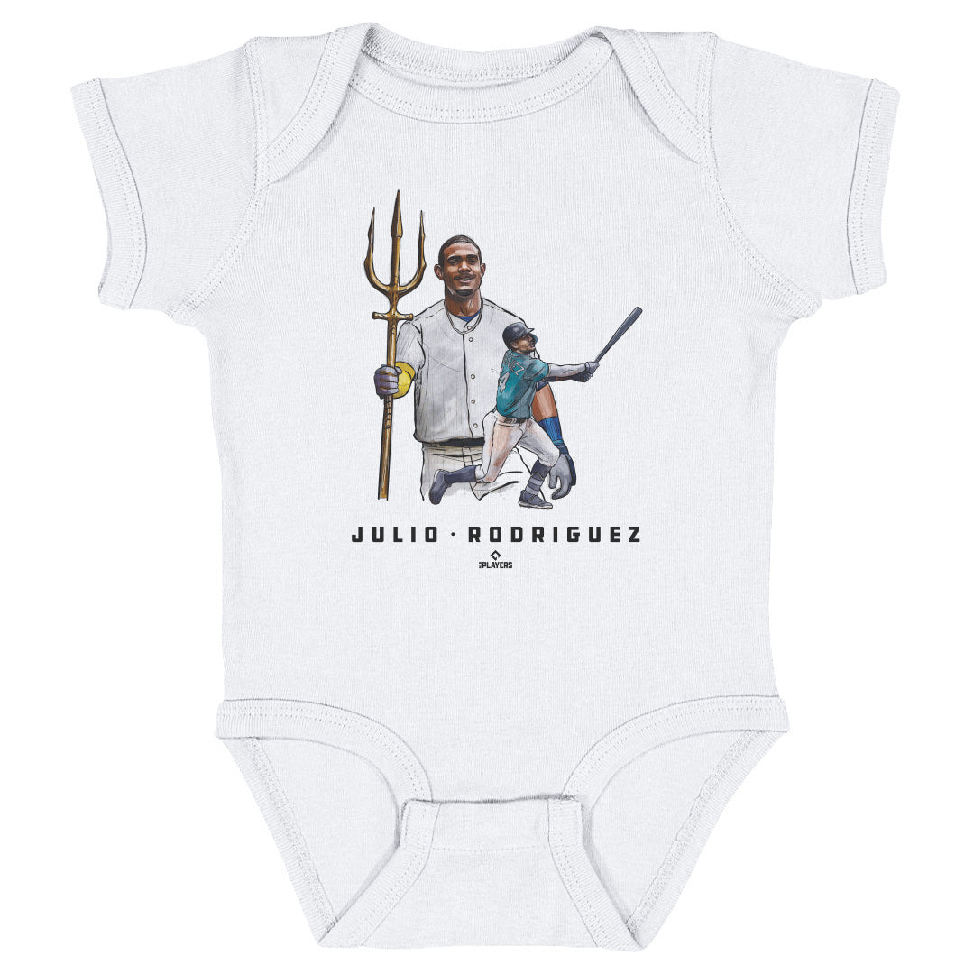 Julio Rodriguez Kids Baby Onesie | 500 LEVEL