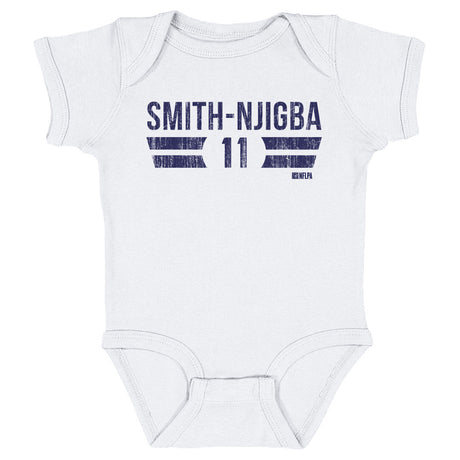 Jaxon Smith-Njigba Kids Baby Onesie | 500 LEVEL