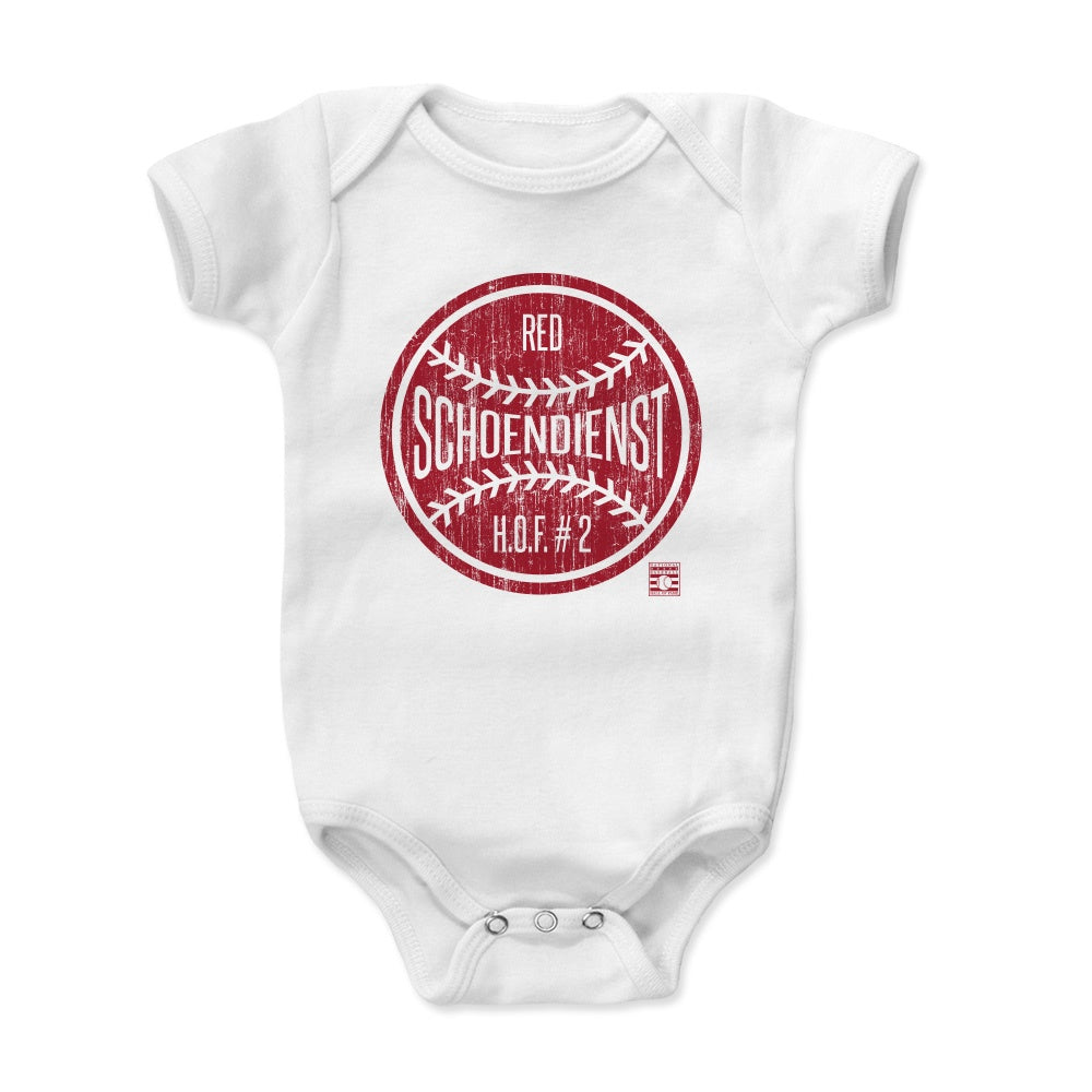Red Schoendienst Kids Baby Onesie | 500 LEVEL