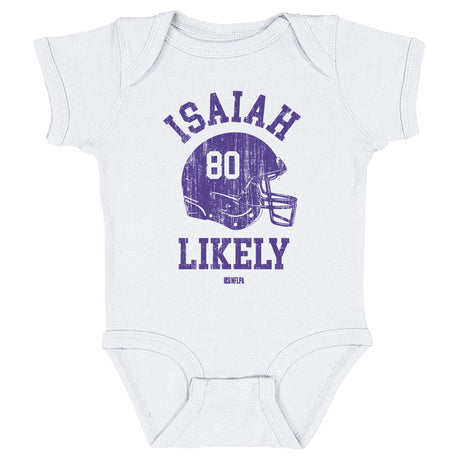 Isaiah Likely Kids Baby Onesie | 500 LEVEL